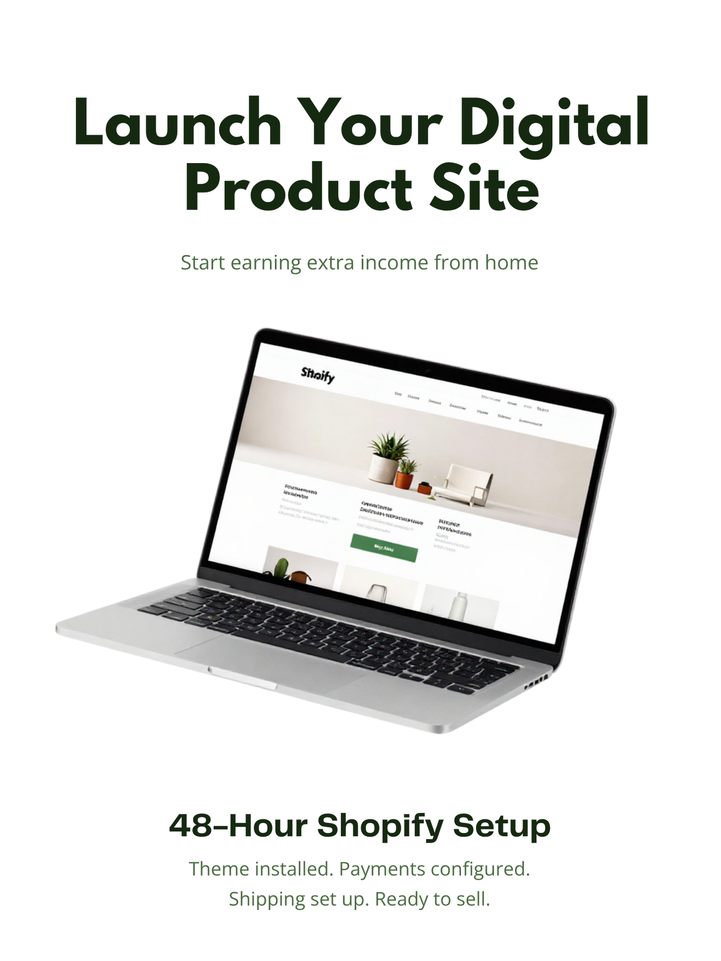 SHOPIFY STORE SET UP & LAUNCH